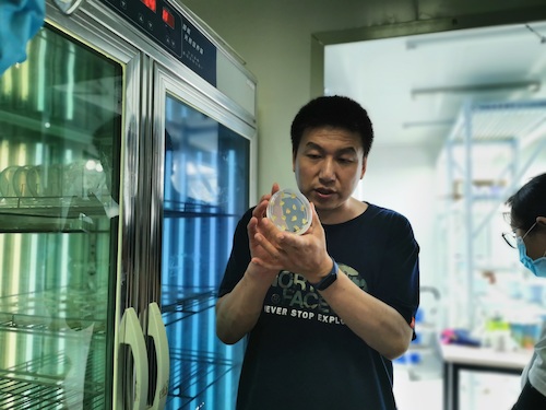 七月四日  bl韩漫
 “走近转基因”调研小分队 指导老师介绍转基因